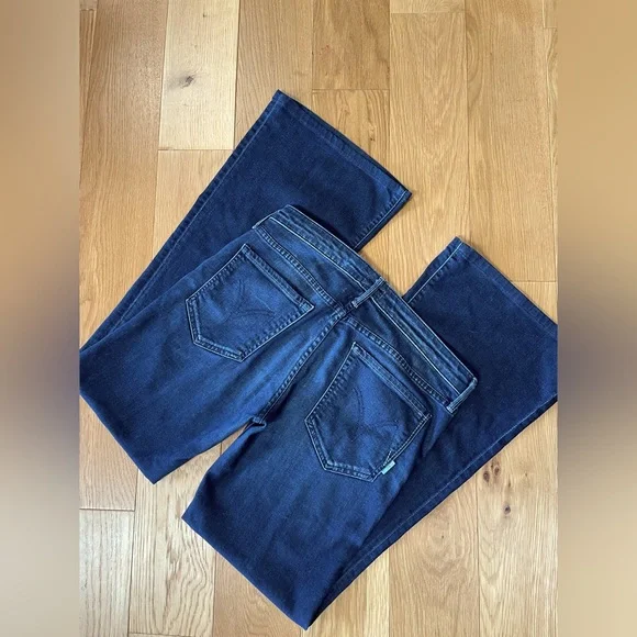 Mother the Wilder aka Goddess Sz 30 flare jeans - Picture 4 of 9